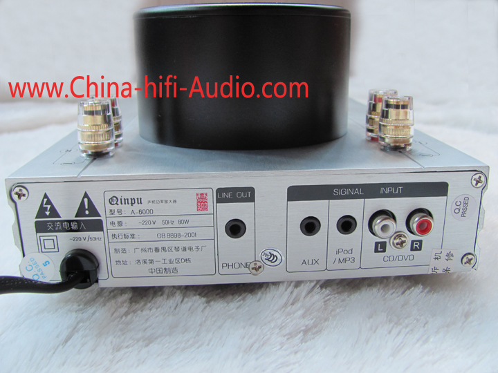 QINPU A6000 MKII TUBE Integrated Amplifier with Headphone amp China